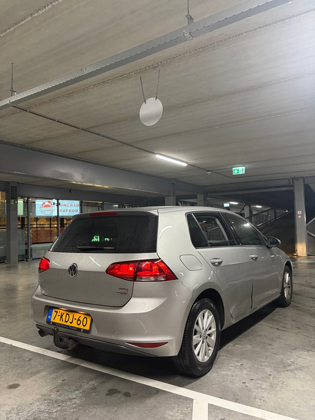 Volkswagen Golf 1.6 TDI 77KW 5D 2013 Grijs, Voorwielaandrijving, 4 cilinders, Bluetooth, Origineel Nederlands