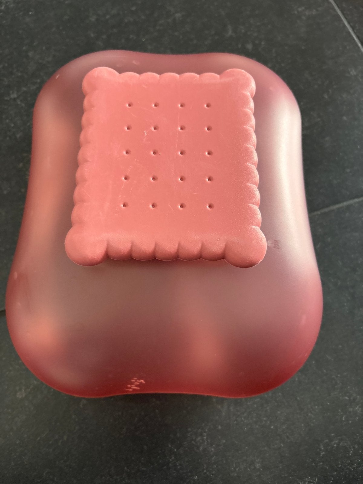 Alessi Mary Biscuit Koektrommel - Uniek Design, Ophalen, Gebruikt, Kunststof, Voorraadpot