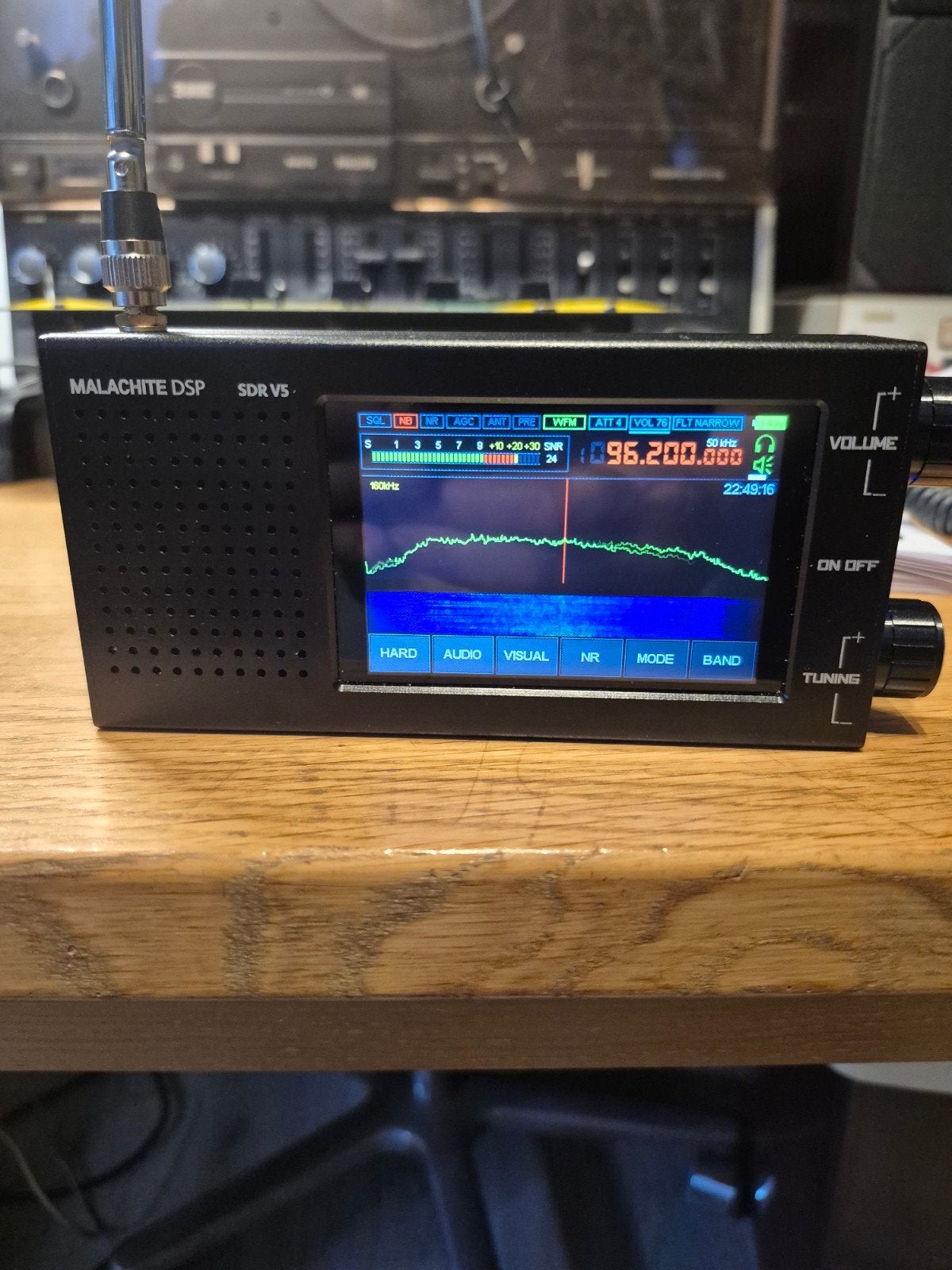 Malachite DSP SDR VS Receiver, Ophalen, Zo goed als nieuw, Ontvanger