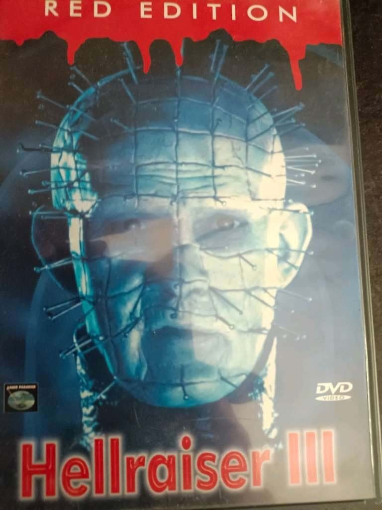 Hellraiser III Red Edition, Cd's en Dvd's, Vanaf 18 jaar, Slasher, Ophalen of Verzenden, Zo goed als nieuw