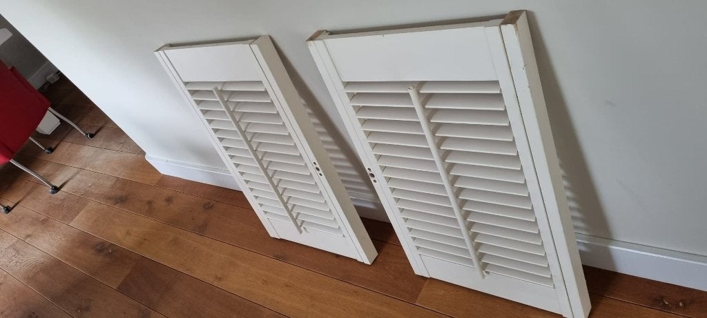 schutters set wit, Verzenden, Wit, Zo goed als nieuw, In te korten