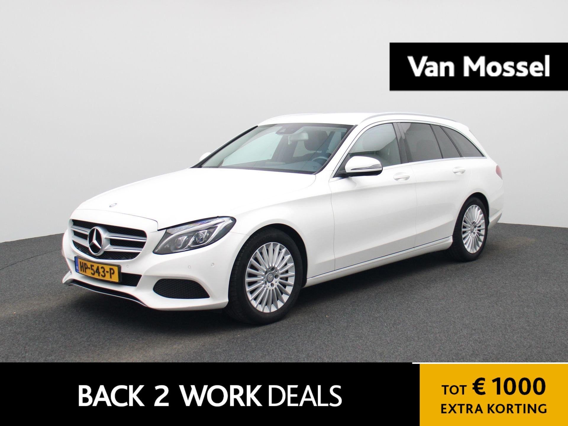 Mercedes-Benz C-klasse Estate 350 e Lease Edition | Automaat, Automaat, 12 maanden, Achterwielaandrijving, Wit