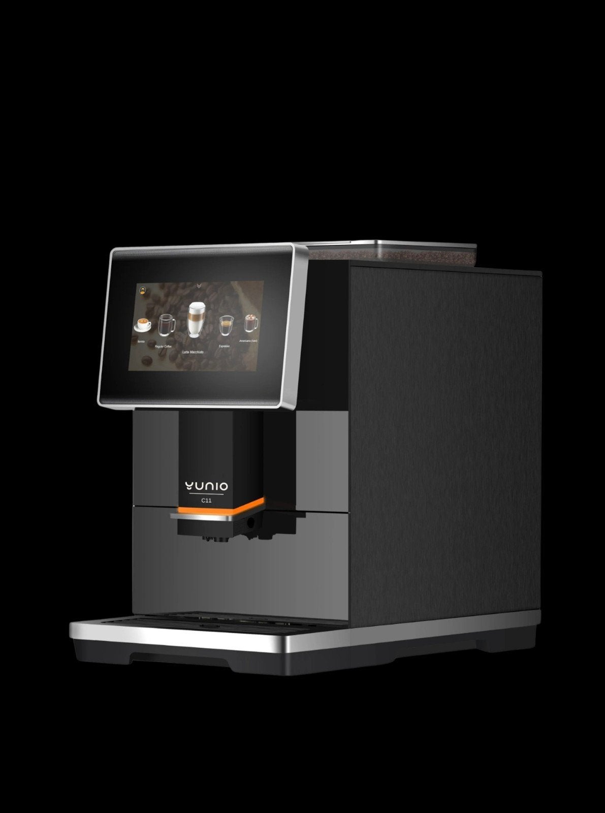 Yunio C11 Volautomatische Koffiemachine, Ophalen, Afneembaar waterreservoir, Gebruikt, 10 kopjes of meer