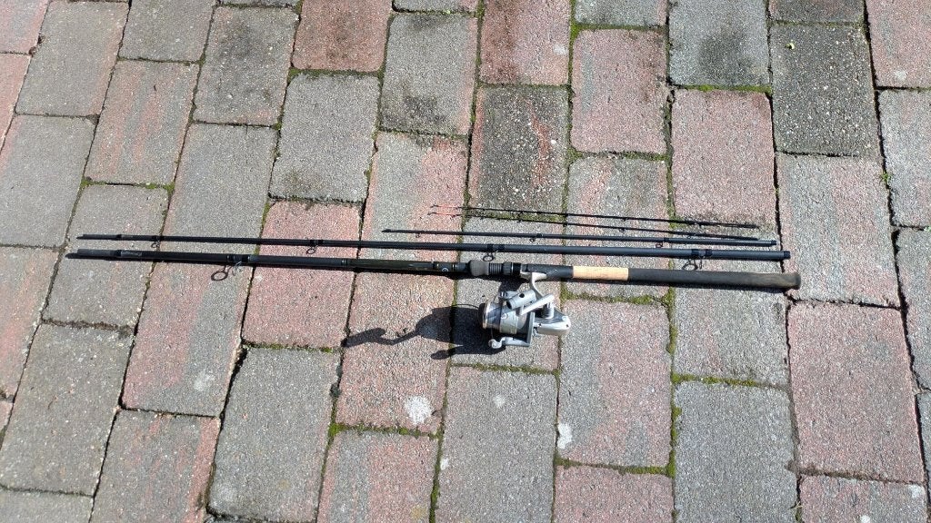 feeder hengel heavy feeder Shimano, Ophalen, Zo goed als nieuw, Werphengel