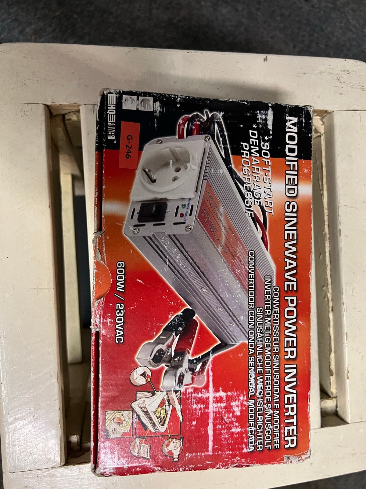 Omvormer 24V naar 230V, 600W voor vrachtwagen, Ophalen of Verzenden, Zo goed als nieuw