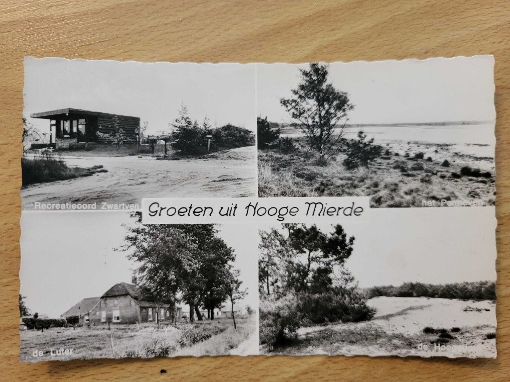 ansicht HOOGE MIERDE Vierluik Reusel, Ophalen of Verzenden, 1960 tot 1980, Noord-Brabant