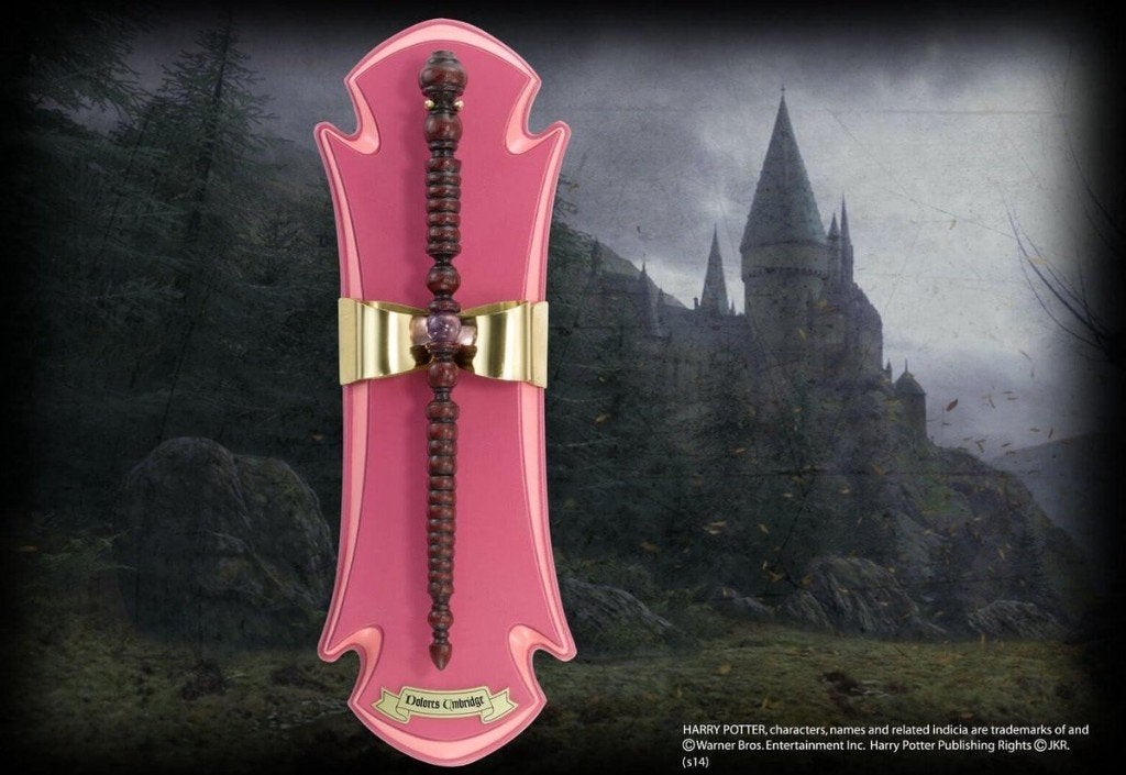 Harry Potter Dorothea Omber Toverstaf Replica, Info@fantasy-kingdom.nl, Nieuw, Ophalen of Verzenden, The Noble Collection