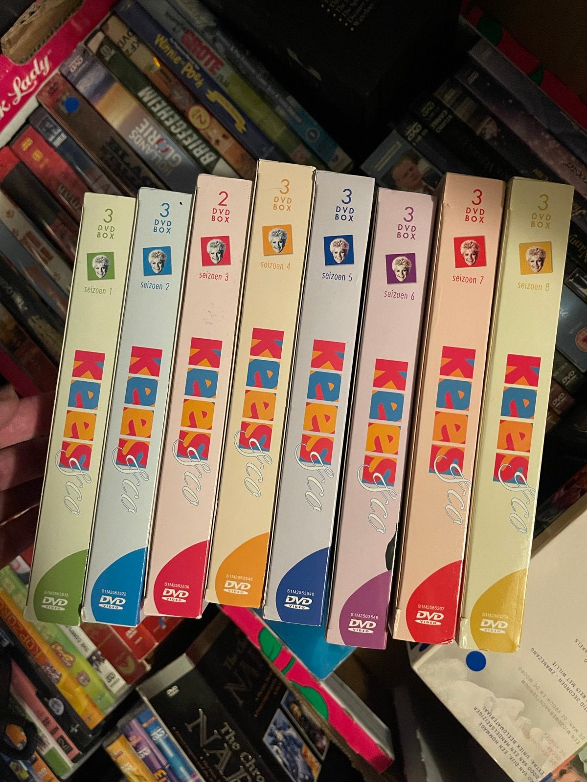 Kees & Co - Complete Serie DVD Box (Seizoen 1-8), Gebruikt, Alle leeftijden, Komedie, Ophalen of Verzenden
