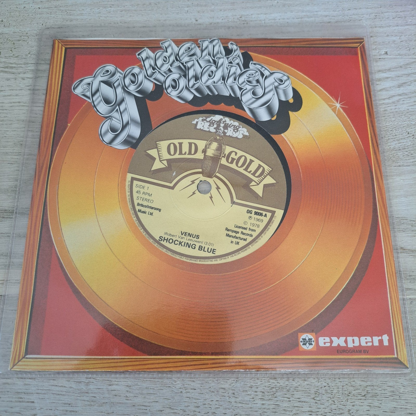 Shocking Blue - Venus / Hot Sand (7 inch vinyl single), 7 inch, Ophalen of Verzenden, Zo goed als nieuw, Pop
