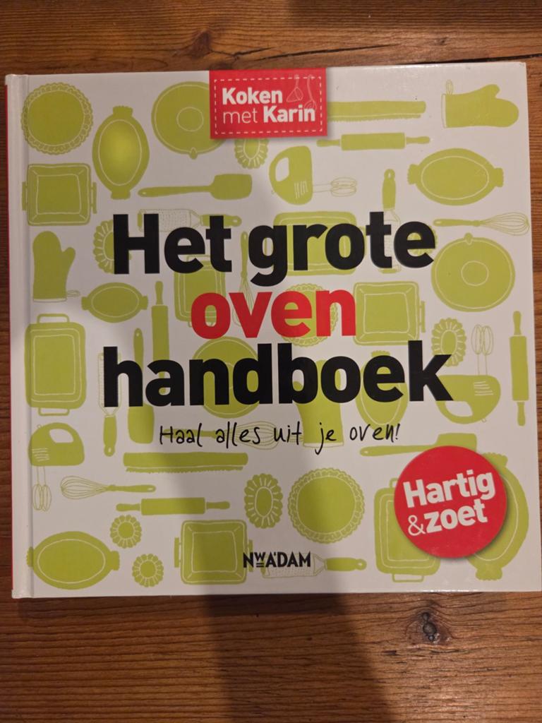 Het Grote Ovenhandboek - Karin Luiten (Koken met Karin), Karin Luiten, Ophalen of Verzenden, Zo goed als nieuw, Hoofdgerechten