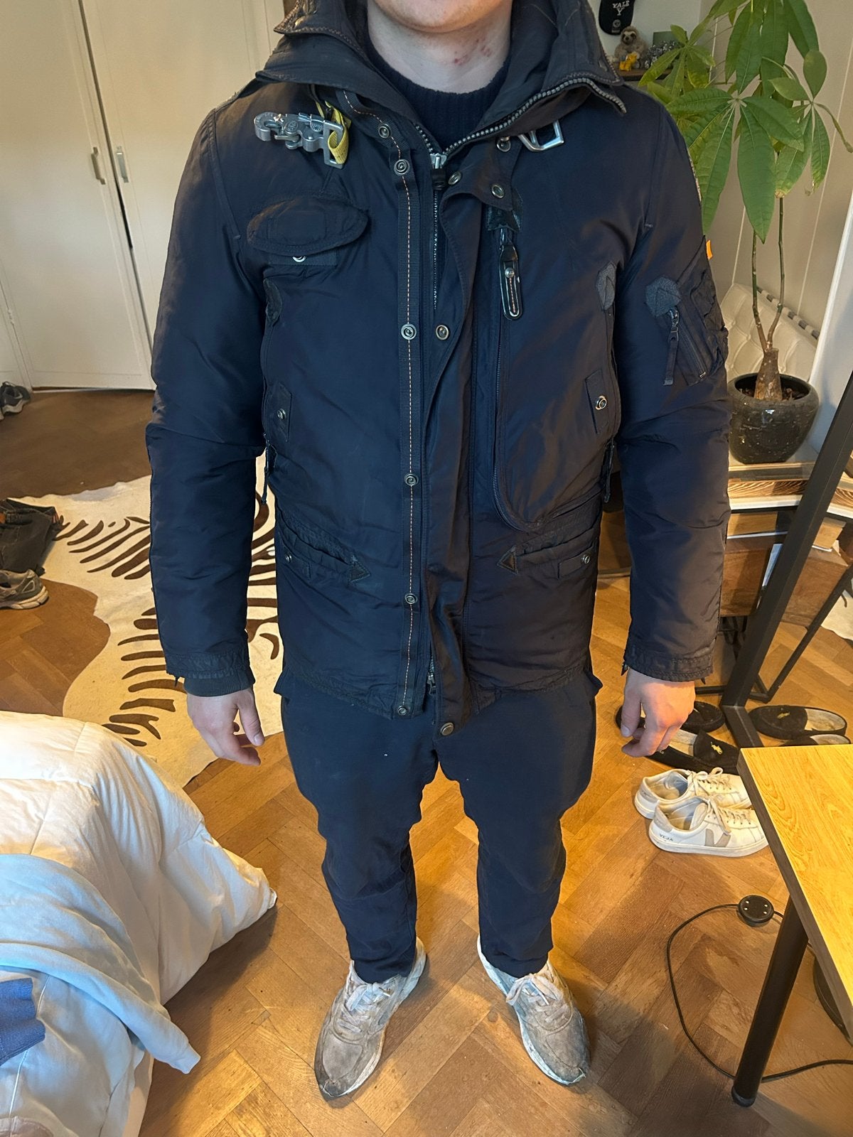 Parajumpers winterjas heren - Maat M, Ophalen of Verzenden, Zo goed als nieuw, Maat 48/50 (M), Zwart