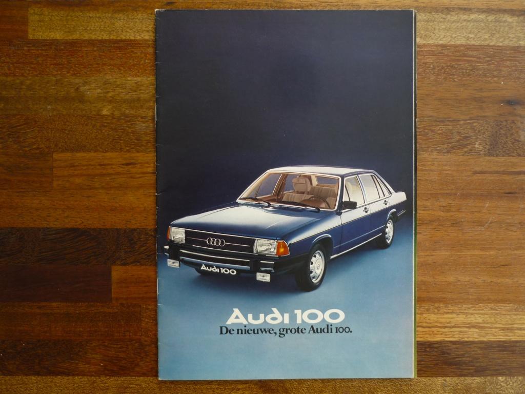 Audi 100 - De nieuwe grote Audi 100. (1976/1977), Ophalen of Verzenden, Nieuw, Audi