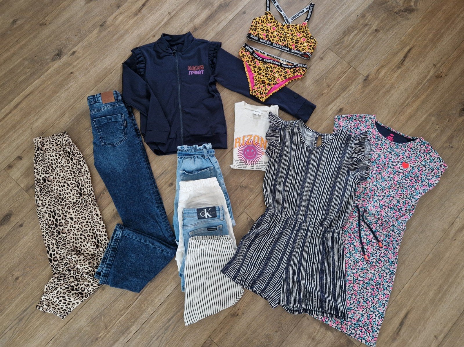 Pakket Meisjes kleding | Voorjaar/Zomer | Maat 152/158, Ophalen, Maat 152