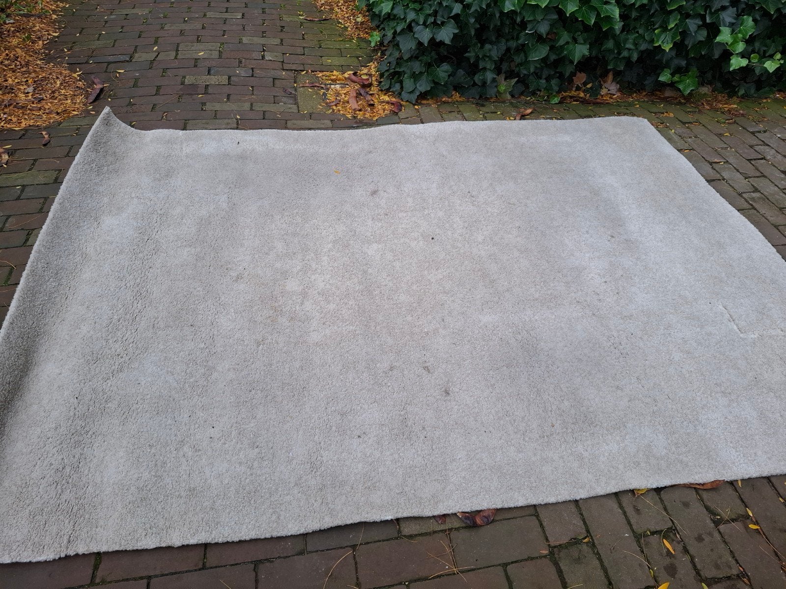 vloerkleed   ikea   licht beige., Ophalen, Beige, 150 tot 200 cm, 200 cm of meer
