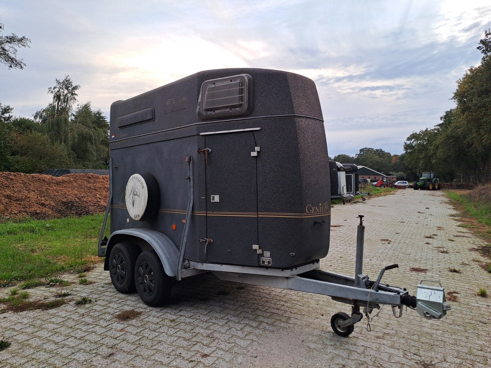 Bockmann 1,5 paardstrailer - Zeer nette staat, Dieren en Toebehoren, Ophalen of Verzenden, Gebruikt