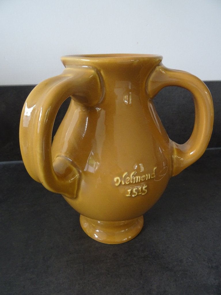 Kruik 3-oren Helmond 1515 replica il Borgo kruik bierpul, Ophalen of Verzenden, Zo goed als nieuw