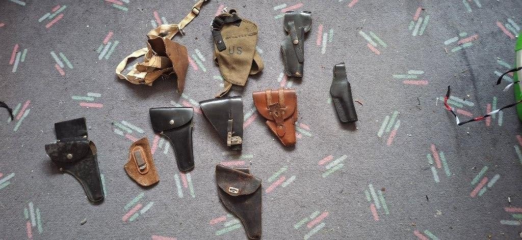 Holsters, walther pp,fn,revolver,pistool, Ophalen of Verzenden, Landmacht, Nederland, Overige typen