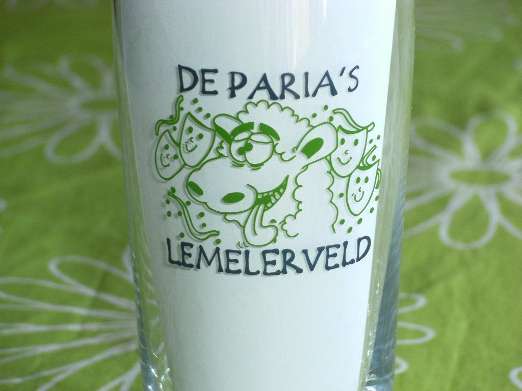 Glas De Paria's - carnaval vereniging Lemelerveld, Ophalen of Verzenden, Zo goed als nieuw