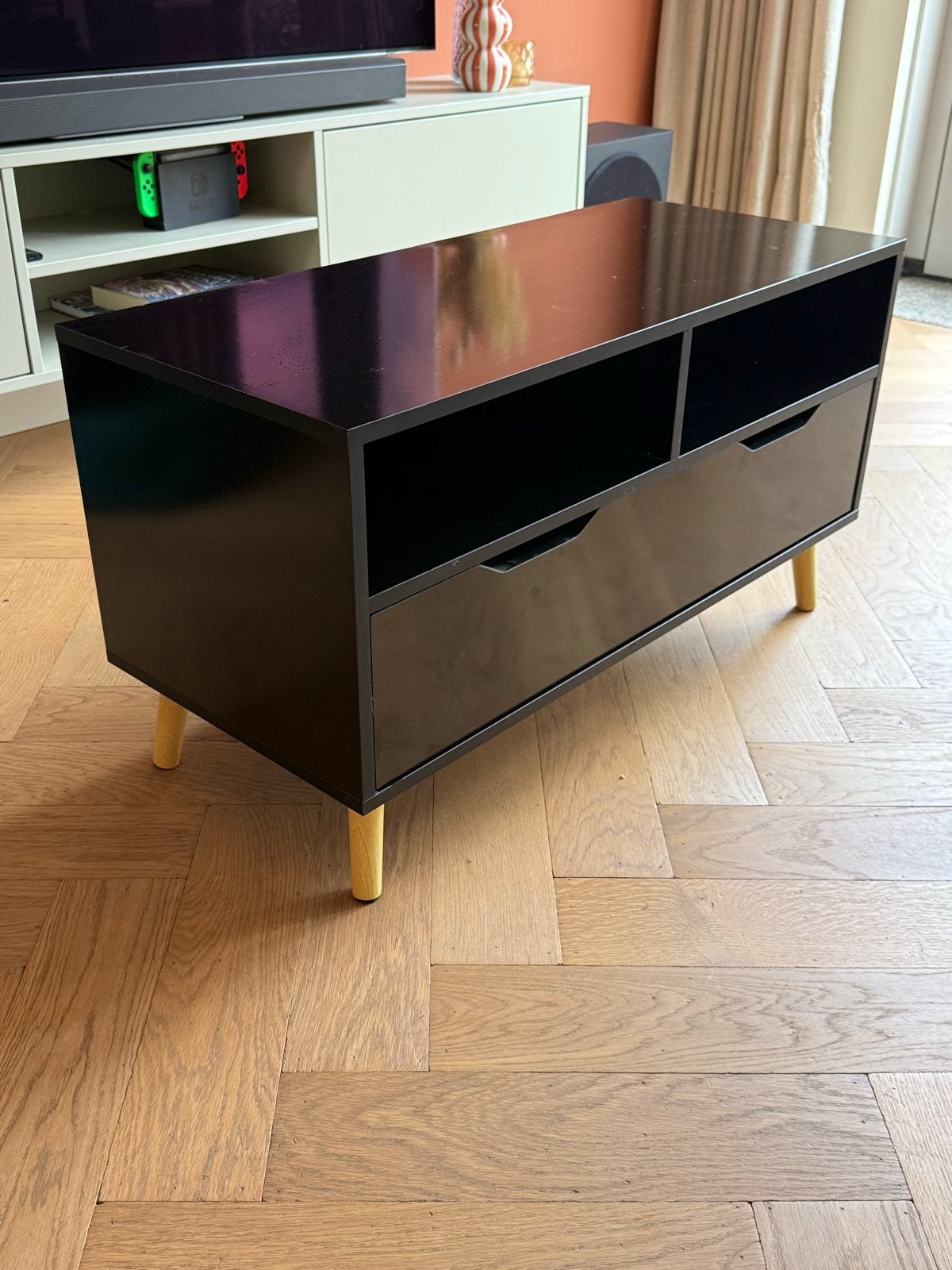 Vida XL TV-meubel  90x40x50 cm, Huis en Inrichting, Kasten | Televisiemeubels, Ophalen, Gebruikt, 25 tot 50 cm, Minder dan 100 cm