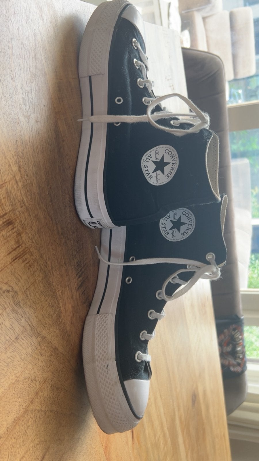 Converse zwart, Ophalen of Verzenden, Zo goed als nieuw