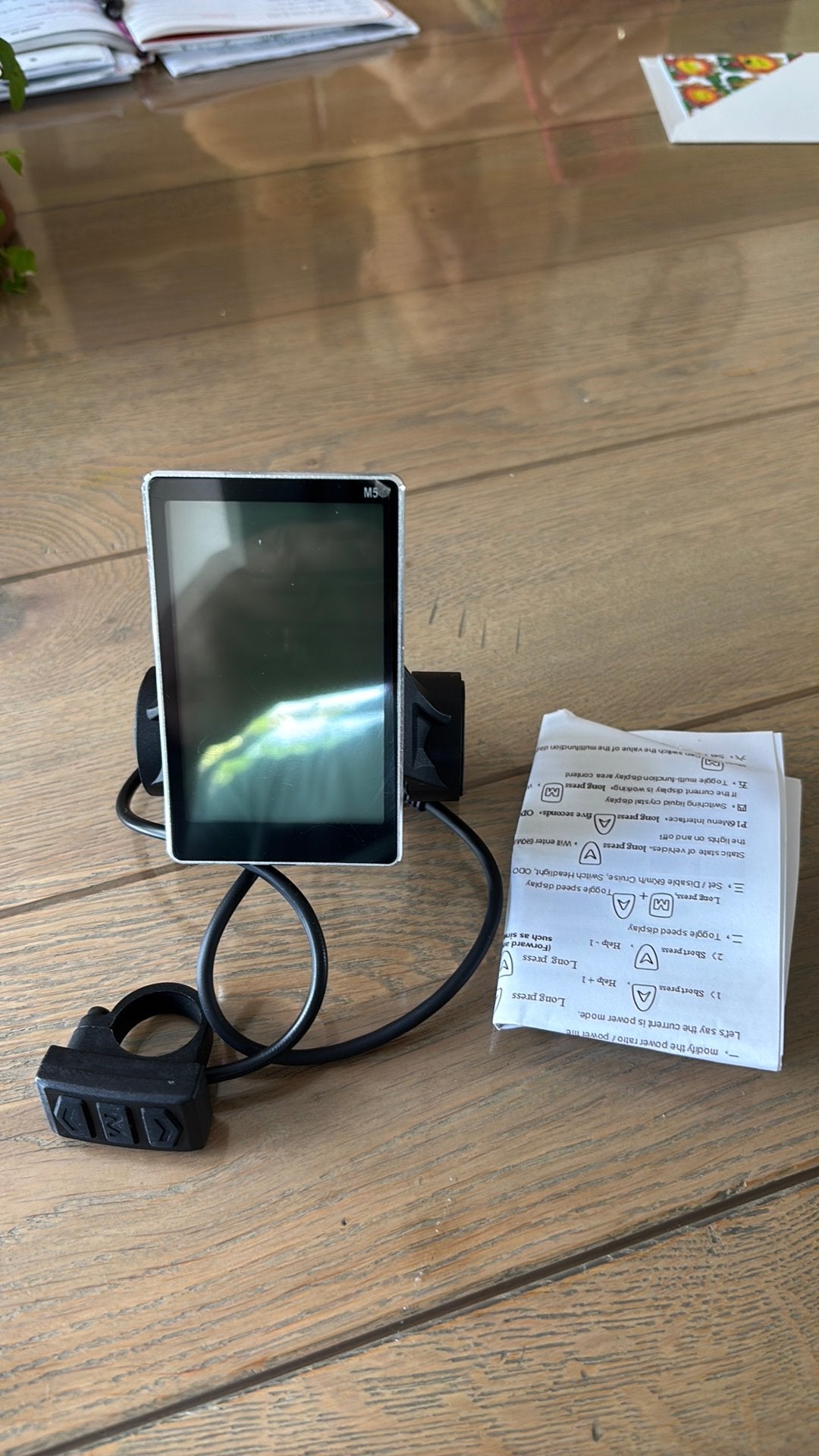 LCD scherm 5 pins 24, 36,48, 60 V voor elektr fiets/scooter, Fietsen en Brommers, Fietsaccessoires | Fietscomputers, Ophalen of Verzenden