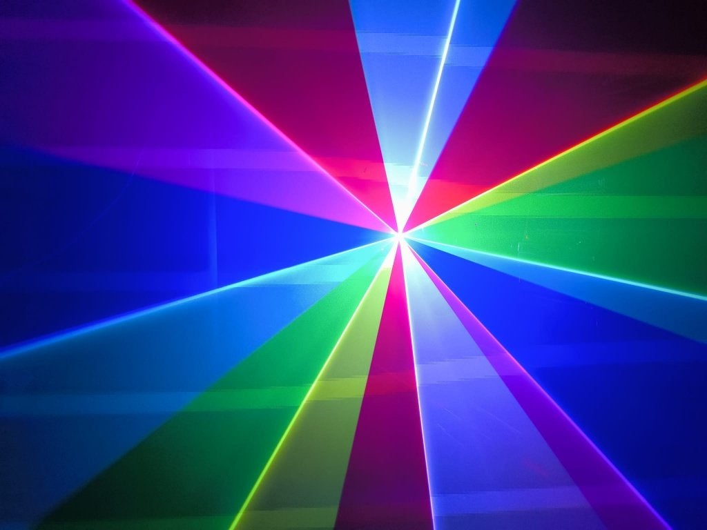Nieuwe First Class 12W Fullcolor 40kpps, Ilda, Dmx, Android, Ophalen of Verzenden, Nieuw, Licht, Geluidgestuurd