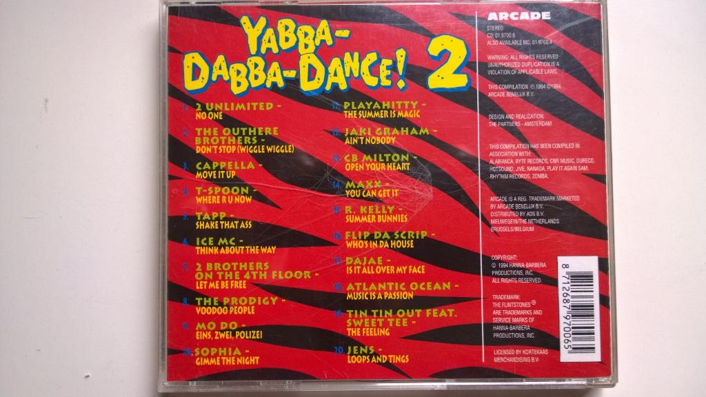 Yabba-Dabba-Dance! Volume 2, Ophalen of Verzenden, Zo goed als nieuw