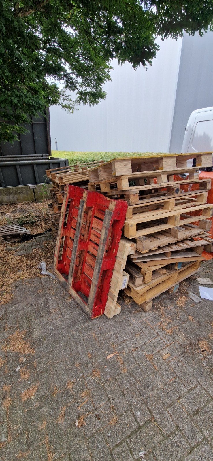Gratis Pallet Hout Afhalen in Duiven, 3 tot 6 m³, Ophalen, Overige houtsoorten