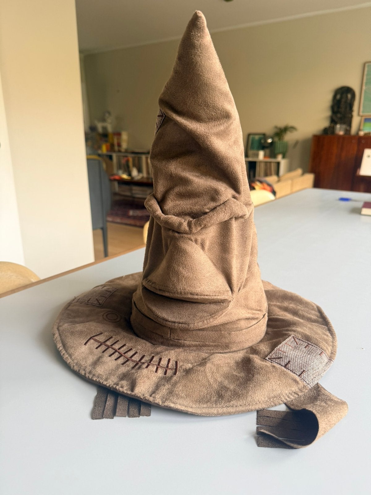 Echt pratende harry potter sorteerhoed, Verzamelen, Ophalen of Verzenden, Zo goed als nieuw