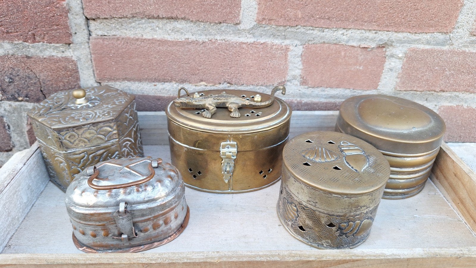 Verzameling doosjes., Ophalen of Verzenden