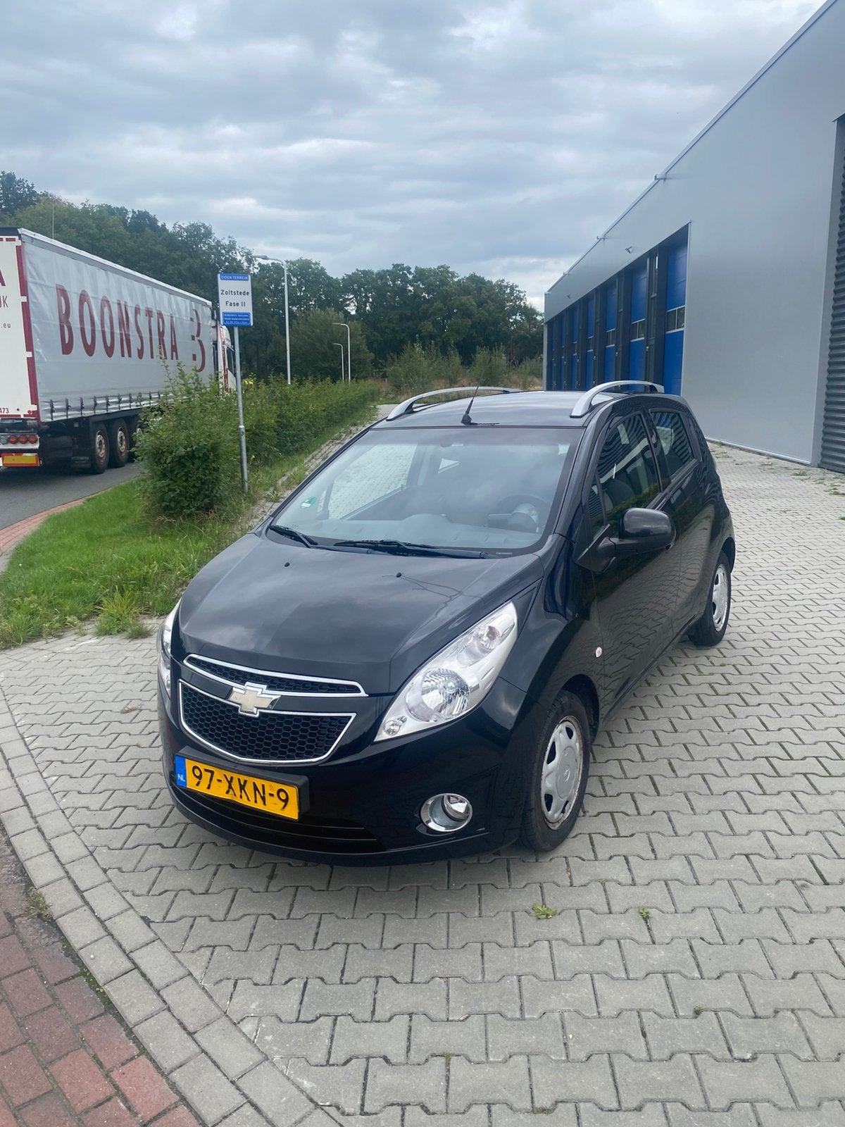 Chevrolet Spark 1.0 16V LT 2012 KM 181.000 NAP NW APK, Auto's, Voorwielaandrijving, Stof, Zwart, 4 cilinders