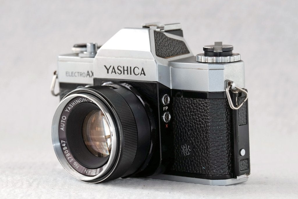 Yashica TL Electro,  DX 50mm f/1.7 M42 lens, Ophalen of Verzenden, Gebruikt, Spiegelreflex, Overige Merken