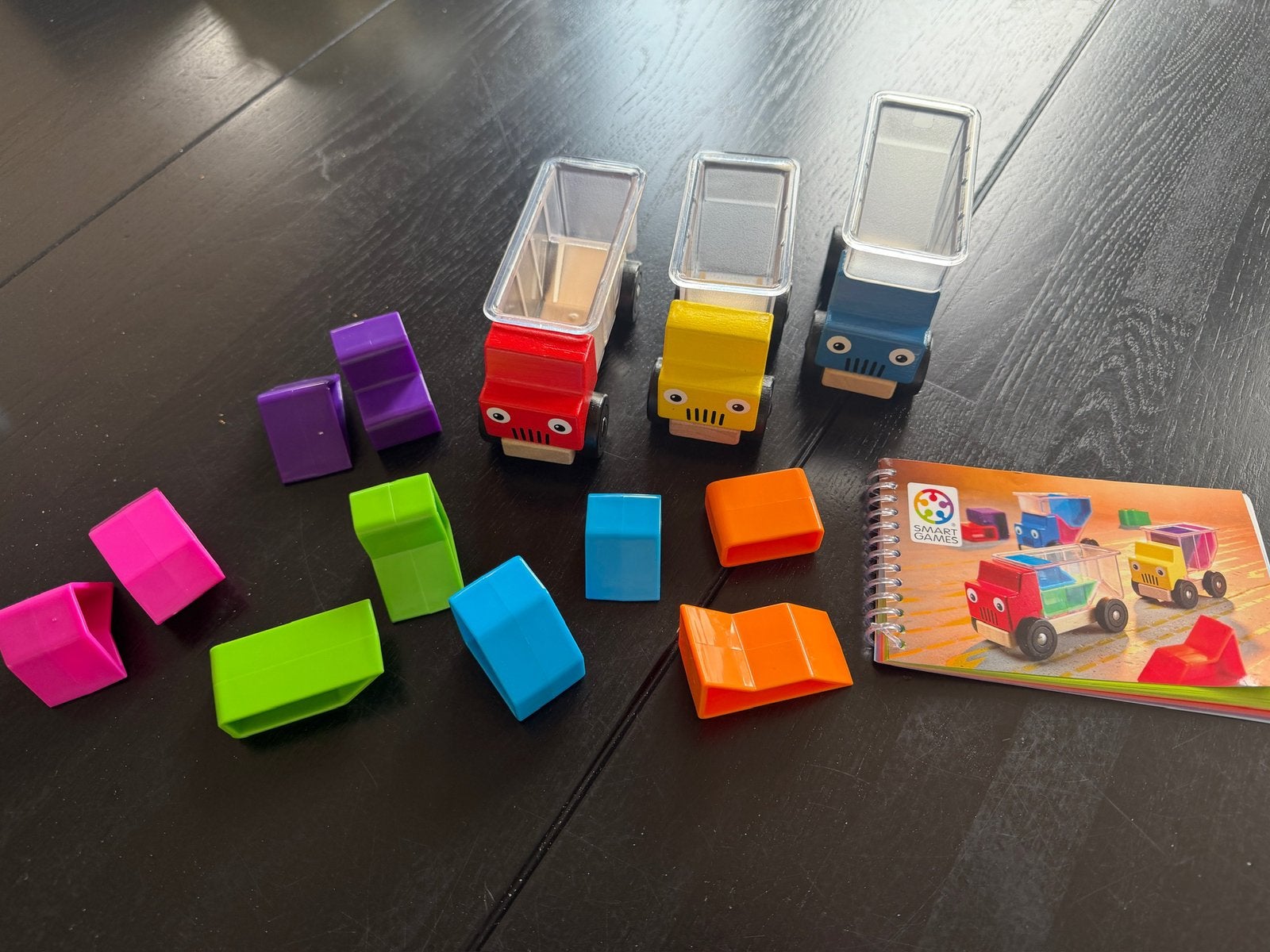 SmartGames Trucky 3 – denkspel/puzzel – compleet, Ophalen of Verzenden, Zo goed als nieuw