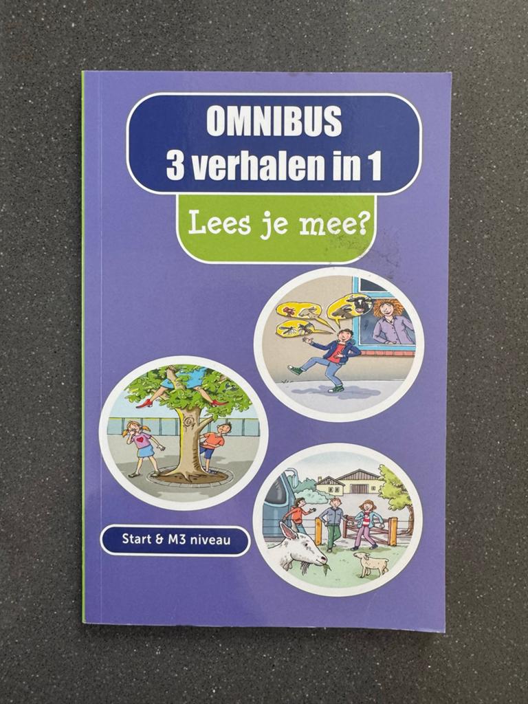 Omnibus 3 verhalen in 1 - Lees je mee? (Start & M3), Ophalen of Verzenden, Zo goed als nieuw, Fictie algemeen