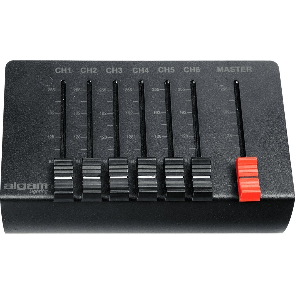 Algam Lighting DMX6-PLUS 6 Channel DMX Controller op accu, Geluidgestuurd, ., Nieuw, Ophalen of Verzenden