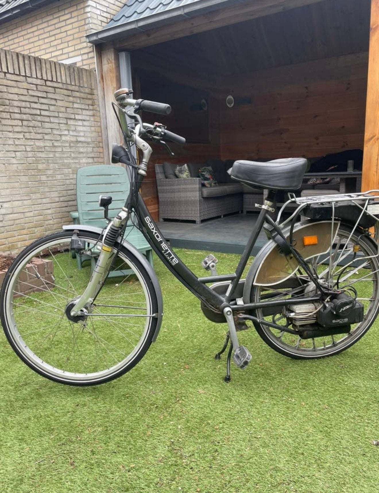 Spartamet SAXONETTE SACHS met kenteken, Ophalen, Spartamet, Zo goed als nieuw, Benzine