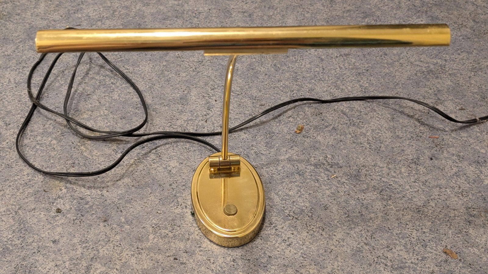 klassieke messing pianolamp/schilderijlamp van H-Licht, type, Gebruikt, Klassiek, Goud, Verstelbaar