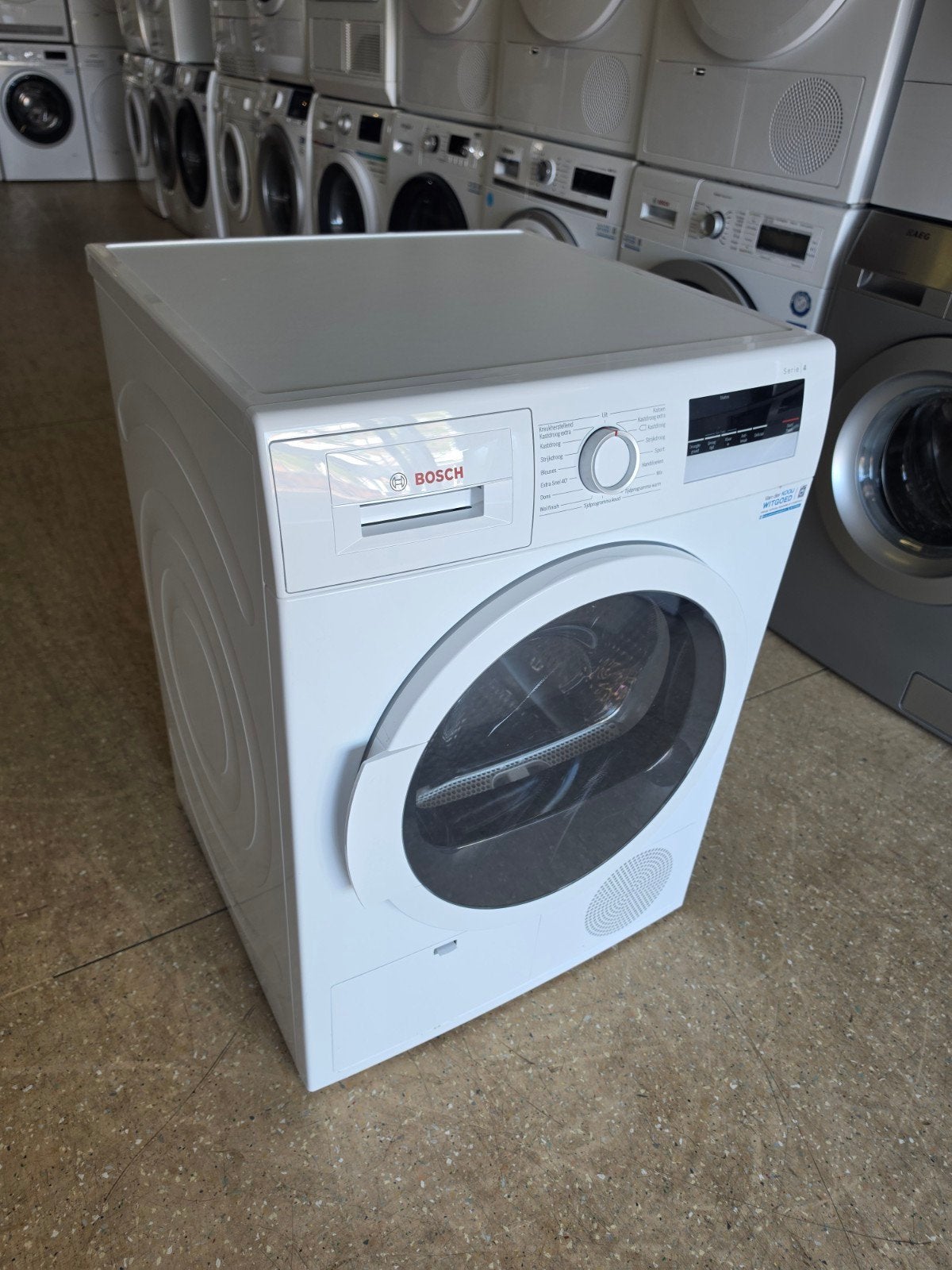 Bosch Serie 4 condensdroger | 8 kilo | Gratis thuis 🚚✅️, Bosch, Jirnsum, Anti-kreukfase, 8 tot 10 kg