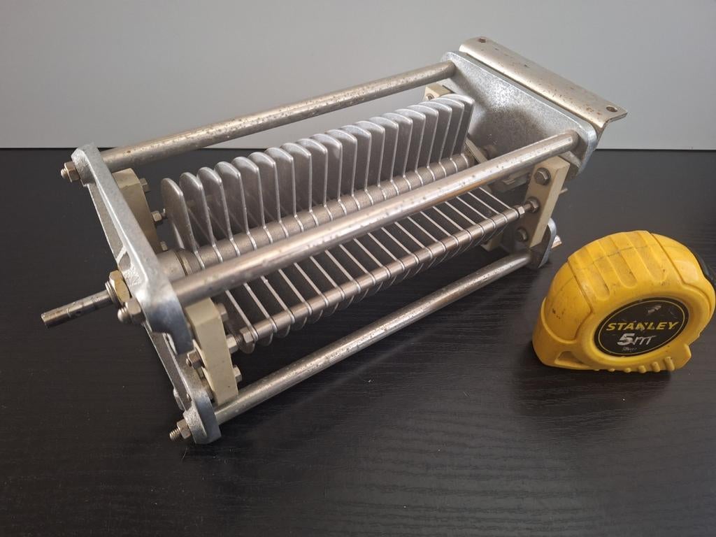 Zware variabele condensator 51 tot 340 Pf., Ophalen of Verzenden