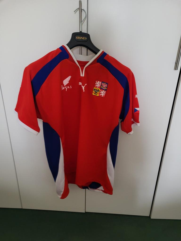 Puma Tsjechië voetbalshirt - Maat XL, Kleding | Heren, Sportkleding, Zo goed als nieuw, Voetbal, Maat 56/58 (XL), Rood, Ophalen of Verzenden