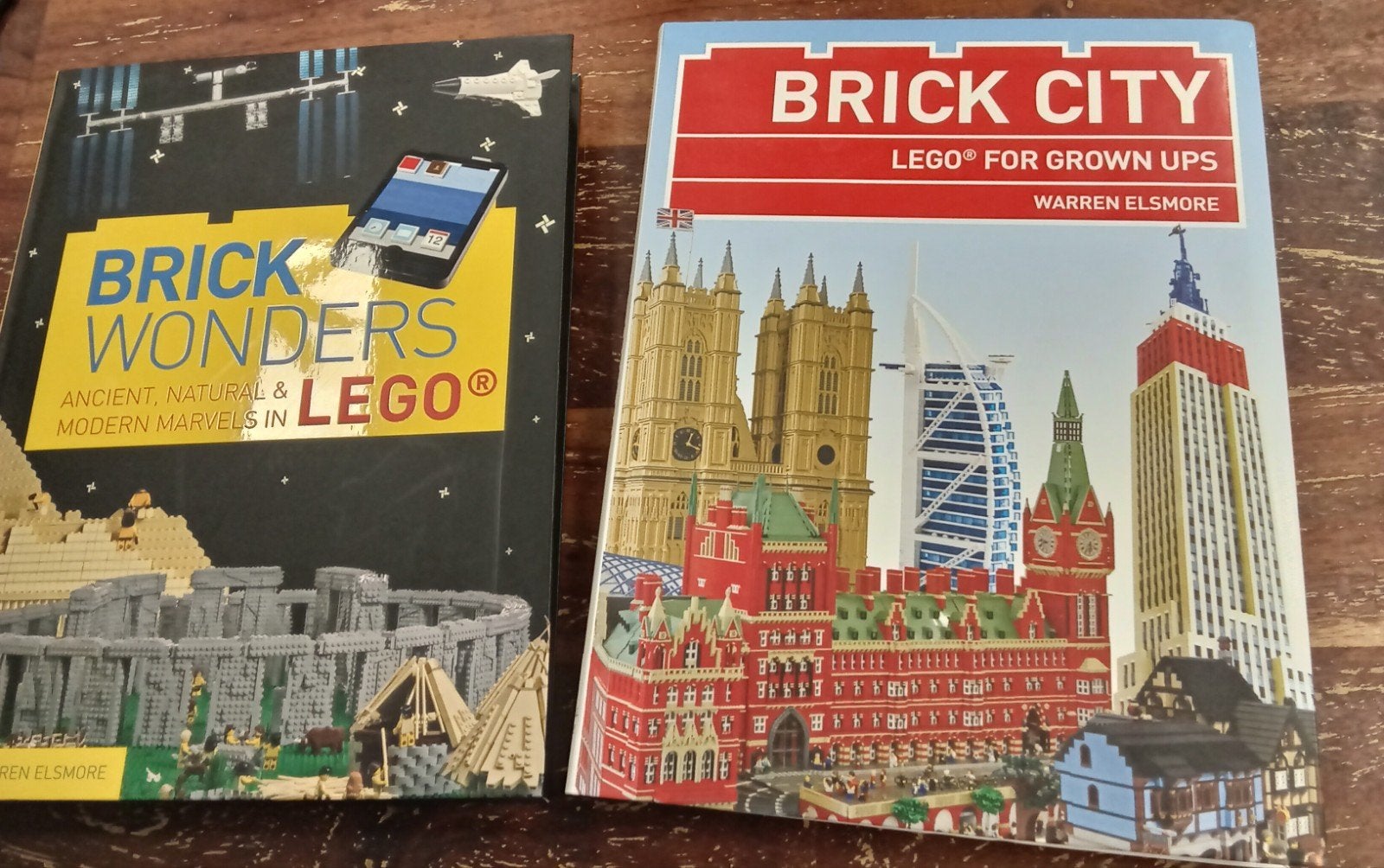 2 LEGO boeken: Brick Wonders & Brick City - Warren Elsmore, Ophalen of Verzenden