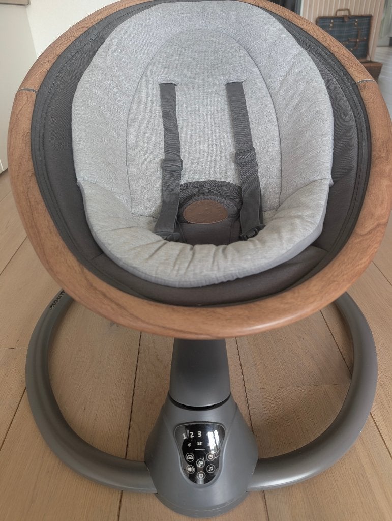 Maxi-Cosi Electric Swing – Classic Beige, Schommelstoel, Verstelbaar, Zo goed als nieuw, Ophalen