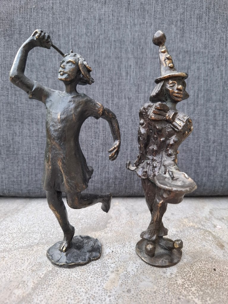 brons beeldje Corry Ammerlaan, Ophalen of Verzenden, Brons, Beeld, Overige onderwerpen
