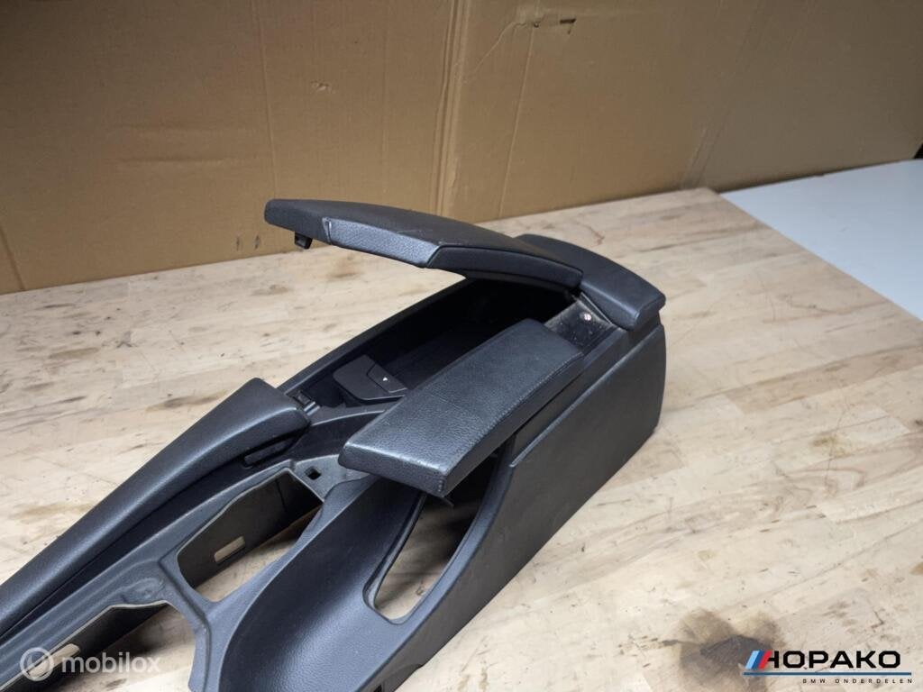 Armsteun zwart leder BMW 5 serie E60 E61 | 51167034086, Gebruikt, Einsteinlaan 5 rijswijk, Bmw, Ophalen of Verzenden