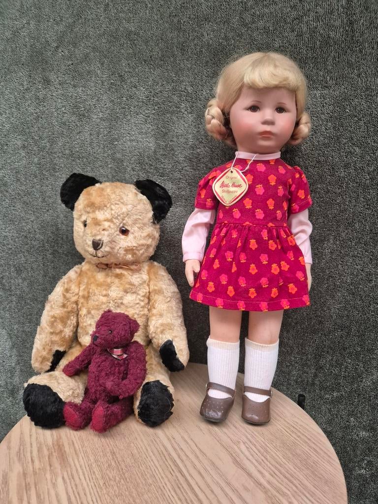 Käthe Kruse pop uit de jaren '70. 47 cm, Ophalen of Verzenden