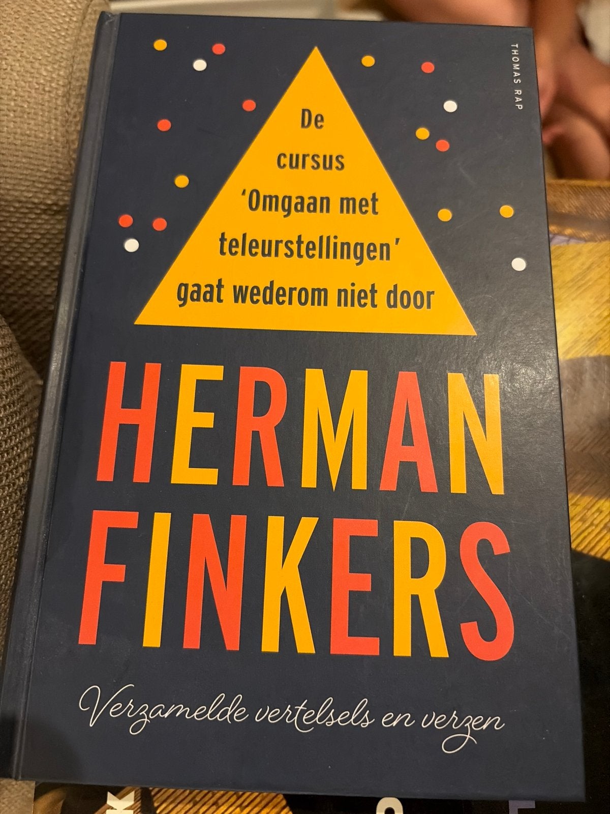 Herman Finkers - De cursus 'Omgaan met teleurstellingen', Ophalen, Zo goed als nieuw, Nederland