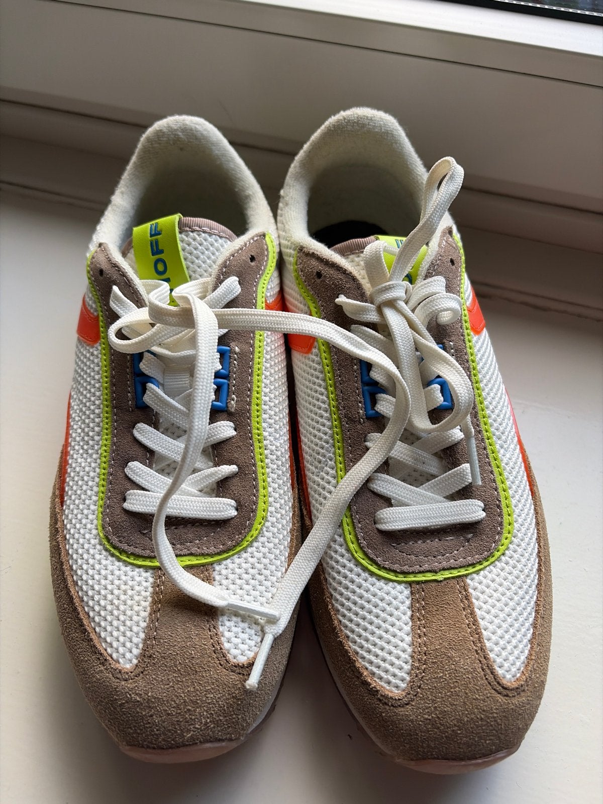 Hoff sneakers maat 40, Kleding | Dames, Wit, Ophalen of Verzenden, Sneakers of Gympen, Zo goed als nieuw