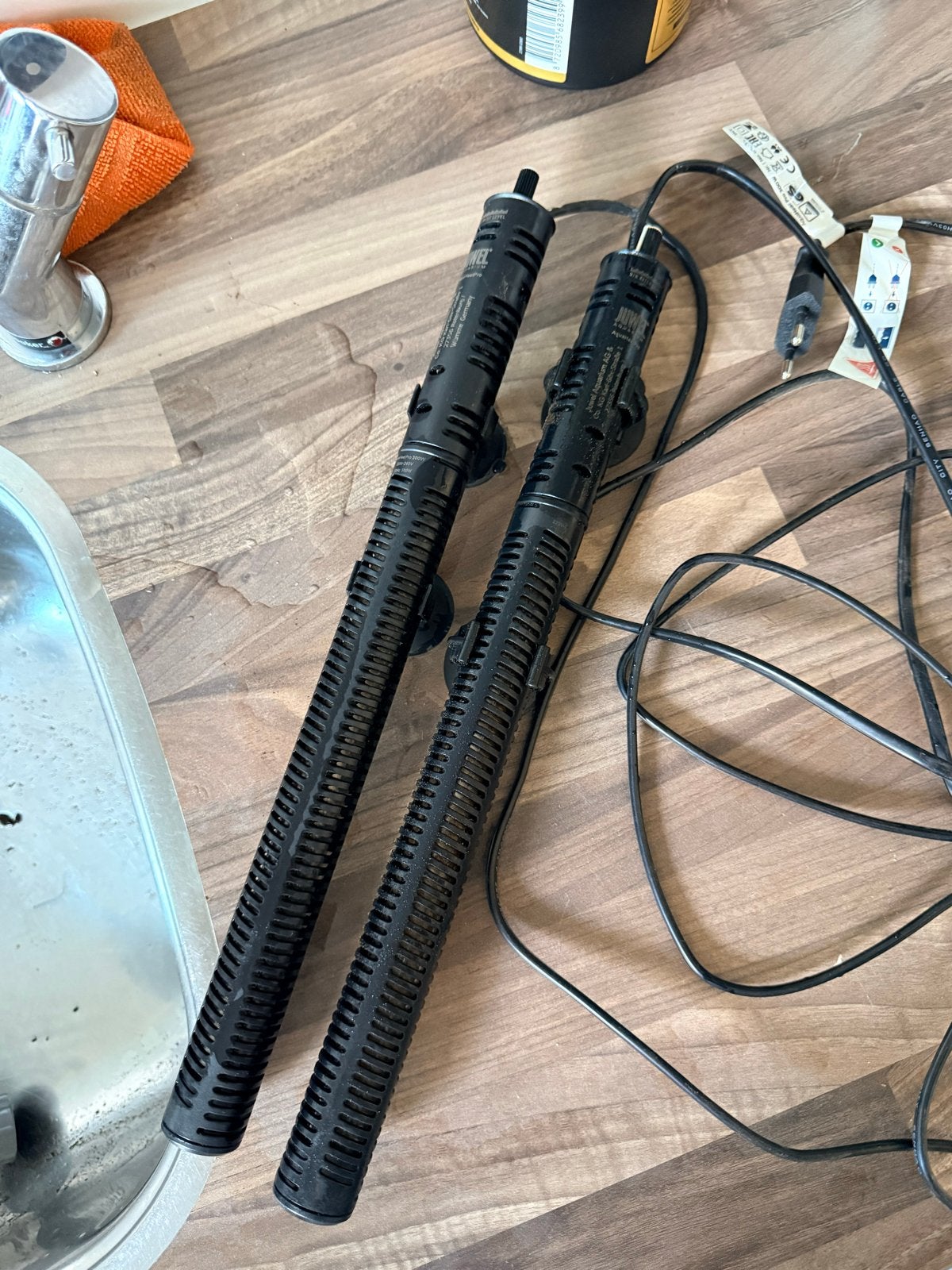 2 stuks Juwel Aquaheat Pro 300W, Gebruikt, Verlichting of Verwarming, Ophalen of Verzenden, Verwarming