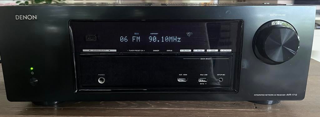 Denon AVR-1713 Geïntegreerde Netwerk AV Receiver, Audio, Tv en Foto, Versterkers en Receivers, Ophalen, Overige systemen, Denon