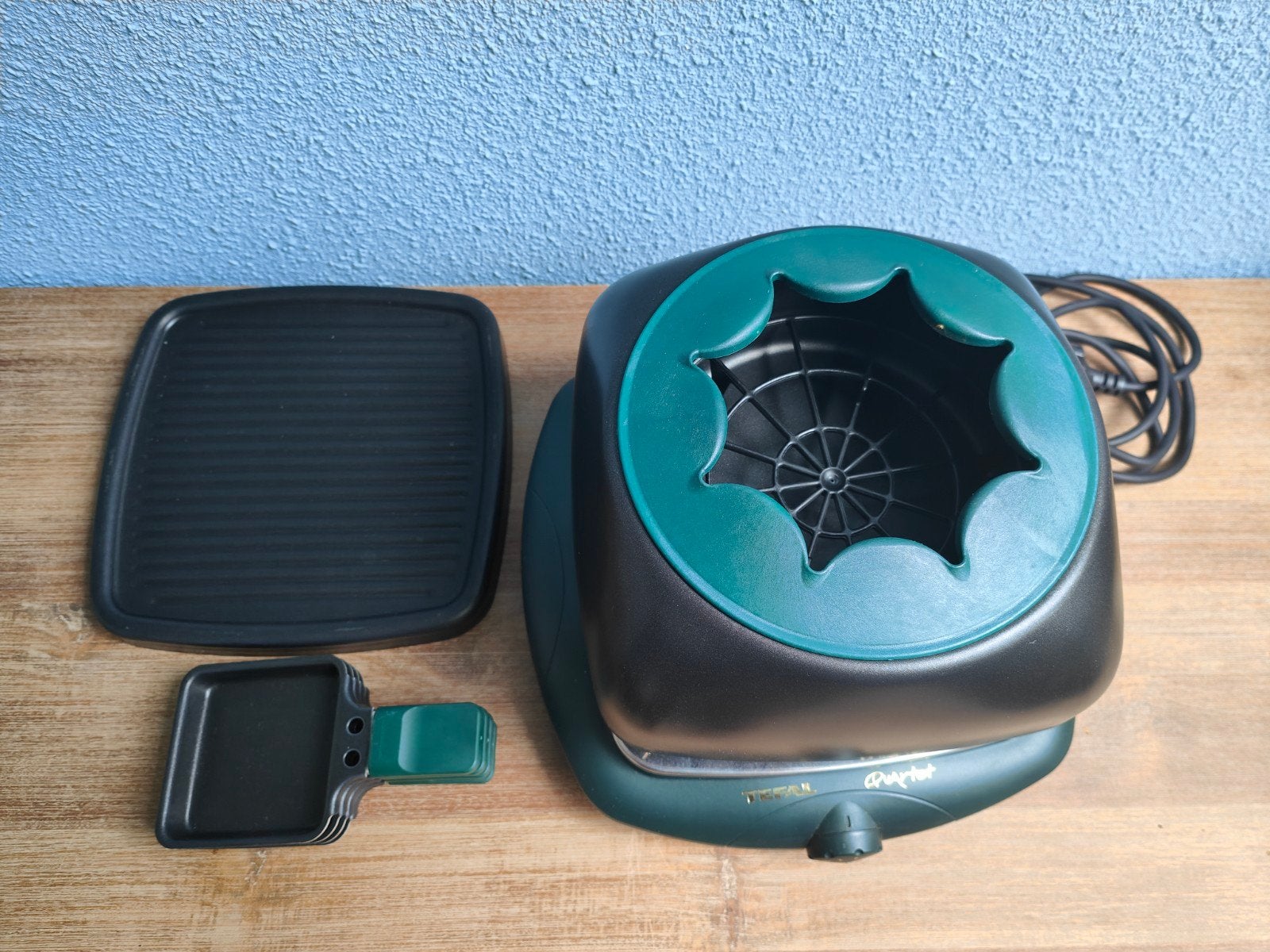 Tefal Gourmette Fondue en Raclette set, Ophalen of Verzenden, Gebruikt, 4 t/m 7 personen